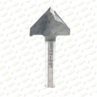 BKT V90 200x200 - Fresa en V 90º mango 8mm V90° x 32mm